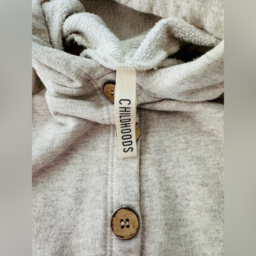 Childhoods Hooded Romper Tan Size 18-24M - Picture 5 of 7